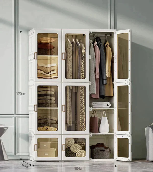 Closet Dobrável Inteligente + Brinde Sapateira - 50% de Desconto!