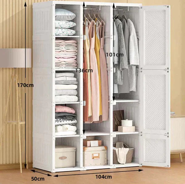 Closet Dobrável Inteligente + Brinde Sapateira - 50% de Desconto!